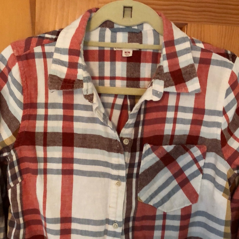 Plaid tunic shirt - Picture 2 of 2